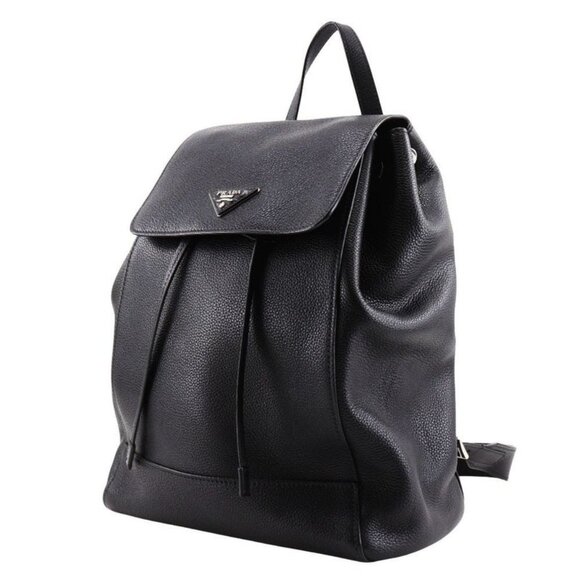 Prada Backpack 1 Bz007 Calf Black Backpack Daypack main image 9